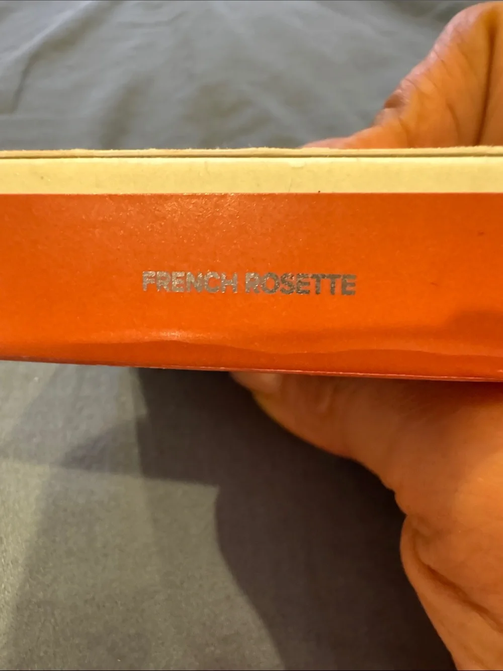 Product Box on Fabric
